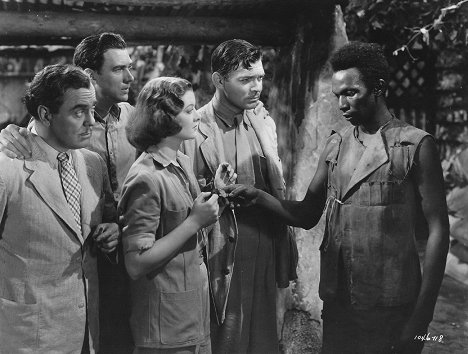 Leo Carrillo, Walter Pidgeon, Myrna Loy, Clark Gable - Too Hot to Handle - De la película