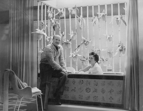 Ludmila Tchérina - Fledermaus 1955 - Dreharbeiten