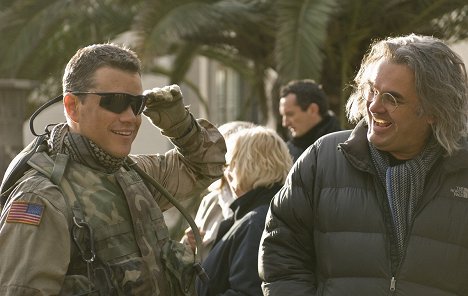 Matt Damon, Paul Greengrass - Green Zone - Dreharbeiten