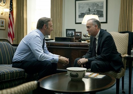 Kevin Spacey, Reed Birney - House of Cards - Chapter 2 - Photos