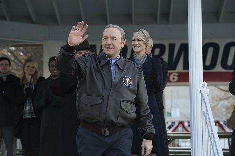 Kevin Spacey, Robin Wright - House of Cards - Chapter 38 - Photos