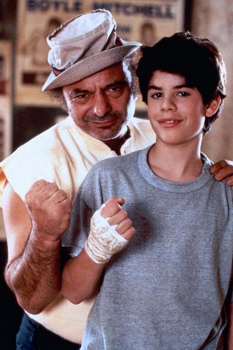 Burt Young, Sage Stallone - Rocky V - Tournage