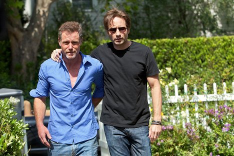 Jason Beghe, David Duchovny - Californication - Here I Go Again - Photos