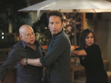 Evan Handler, David Duchovny, Pamela Adlon - Kaliforgia - Dinner with Friends - Filmfotók