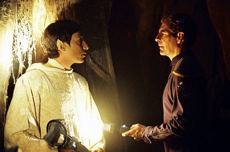 Richard Tanner, Scott Bakula - Star Trek: Enterprise - The Andorian Incident - Photos