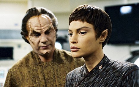 John Billingsley, Jolene Blalock - Star Trek - Enterprise - Stigma - Filmfotos