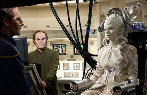 Scott Bakula, John Billingsley, Alexandra Lydon - Star Trek: Enterprise - The Aenar - Photos