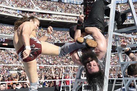 Bryan Danielson, Jon Huber - WrestleMania 31 - Photos