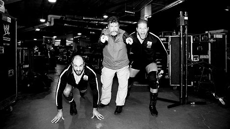 Claudio Castagnoli, Dutch Mantell - WrestleMania 30 - Forgatási fotók