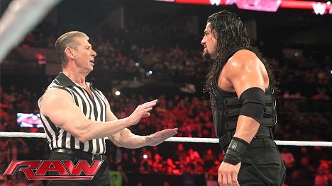 Vince McMahon, Joe Anoa'i - WWE Monday Night RAW - Lobby Cards