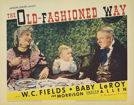Judith Allen, W.C. Fields - The Old Fashioned Way - Lobbykaarten