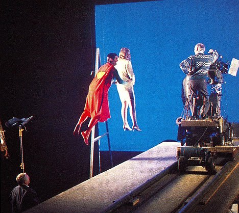 Christopher Reeve - Superman 4. - Superman és a sötétség hatalma - Forgatási fotók