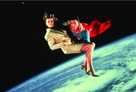 Mariel Hemingway, Christopher Reeve - Superman IV - Die Welt am Abgrund - Filmfotos