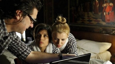 Julio Medem, Elena Anaya, Natasha Yarovenko - Room in Rome - Dreharbeiten