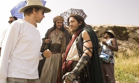 Jerry Bruckheimer, Alfred Molina, Jake Gyllenhaal - Prince of Persia: The Sands of Time - Van de set