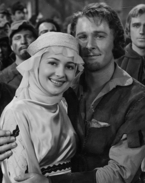 Olivia de Havilland, Errol Flynn - Robin de los bosques - De la película