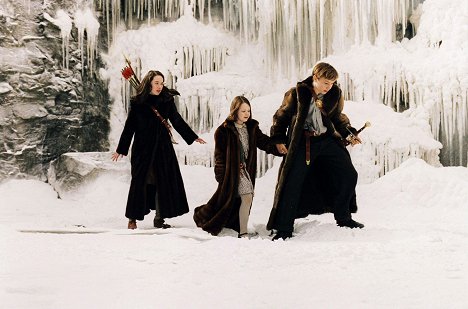 Anna Popplewell, Georgie Henley, William Moseley - Die Chroniken von Narnia: Der König von Narnia - Filmfotos