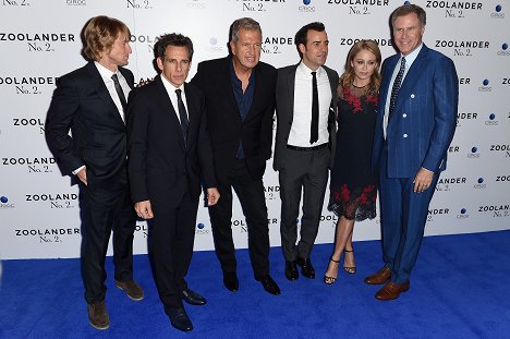 Owen Wilson, Ben Stiller, Mario Testino, Justin Theroux, Christine Taylor, Will Ferrell - Zoolander 2. - Rendezvények