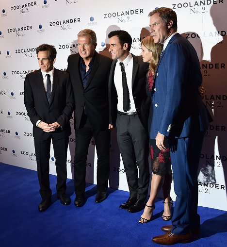 Ben Stiller, Mario Testino, Justin Theroux, Christine Taylor, Will Ferrell - Zoolander 2 - Tapahtumista