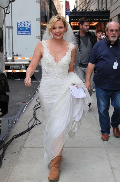 Kim Cattrall - Sex and the City 2 - Tournage