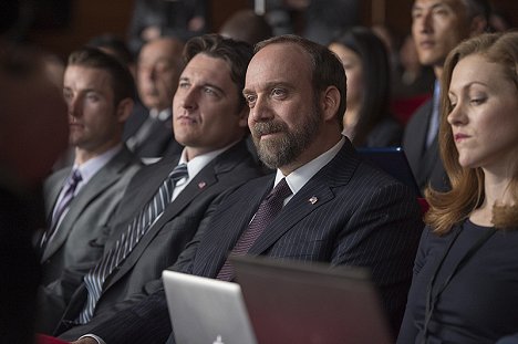 Toby Leonard Moore, Paul Giamatti - Billions - Pilot - Photos