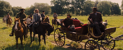 Jamie Foxx, Christoph Waltz, Leonardo DiCaprio - Django elszabadul - Filmfotók