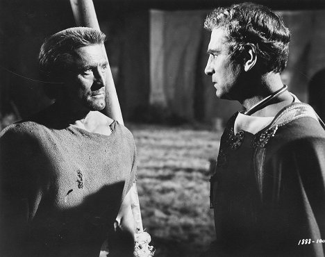Kirk Douglas, Laurence Olivier - Spartacus - Photos