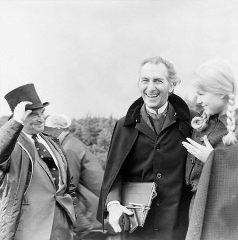 Peter Cushing, Susan Denberg - Frankenstein créa la femme - Tournage