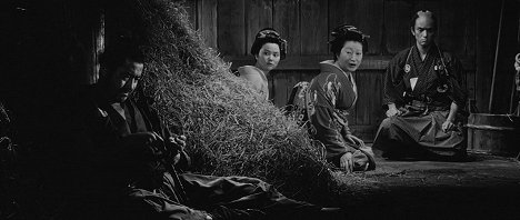 Toshirō Mifune, Reiko Dan, Takako Irie - Sanjūrō - Samuraimiekka - Kuvat elokuvasta