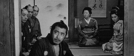 Toshirō Mifune, Takako Irie, Reiko Dan - Sanjuro - Filmfotos