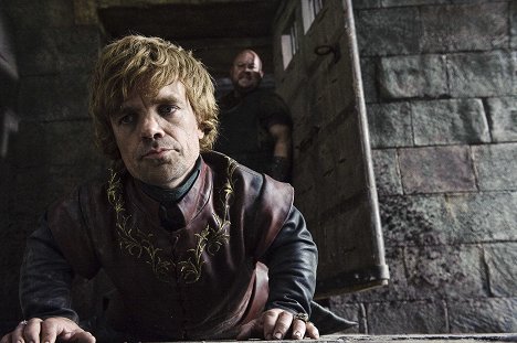 Peter Dinklage, Ciaran Bermingham - Game of Thrones - The Wolf and the Lion - Van film