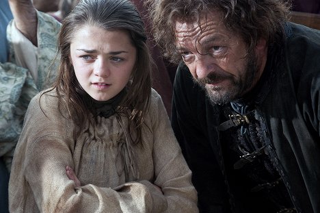 Maisie Williams, Francis Magee - Game Of Thrones - Baelor - Filmfotos
