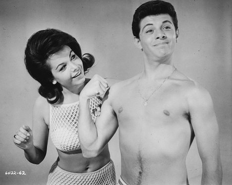 Annette Funicello, Frankie Avalon - Muscle Beach Party - Werbefoto