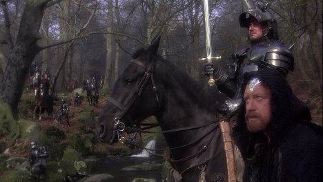 Nicol Williamson, Gabriel Byrne - Excalibur - sankarin miekka - Kuvat elokuvasta