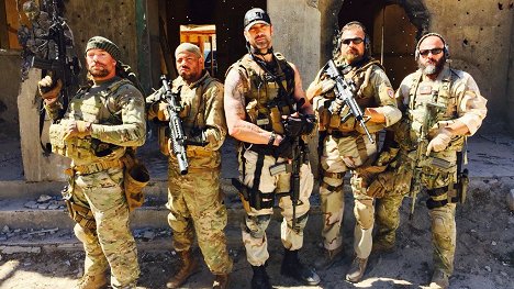 Rob Van Dam, Gerald Webb, Jeff Bosley, Tim Abell - Rescate en Afganistán - Del rodaje