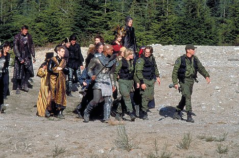 Christopher Judge, Amanda Tapping, Michael Shanks, Richard Dean Anderson - Stargate SG-1 - Children of the Gods - Photos