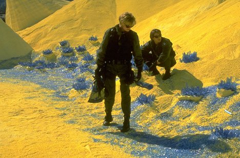 Amanda Tapping, Michael Shanks - Stargate SG-1 - Cold Lazarus - Photos