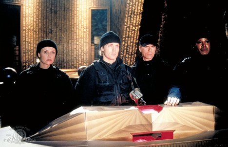 Amanda Tapping, Michael Shanks, Richard Dean Anderson, Christopher Judge - Stargate Kommando SG-1 - Die Invasion (Teil 3) - Filmfotos