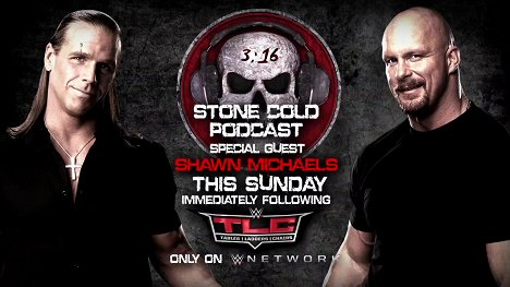 Shawn Michaels, Steve Austin - Stone Cold Podcast - Werbefoto