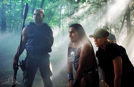 Christopher Judge, Rodney A. Grant, Amanda Tapping - Stargate SG-1 - Spirits - Van film