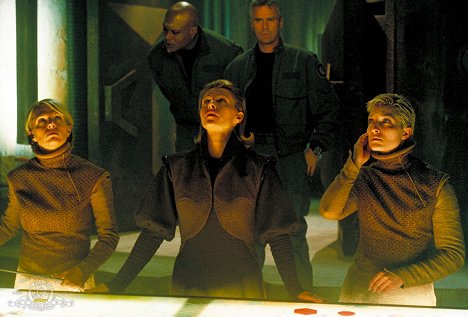 Christopher Judge, Anne Marie DeLuise, Richard Dean Anderson - Stargate SG-1 - The Other Side - Kuvat elokuvasta