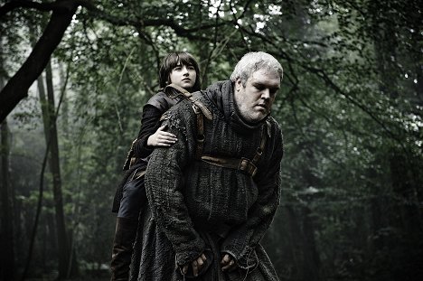 Isaac Hempstead-Wright, Kristian Nairn - Game of Thrones - The North Remembers - Photos