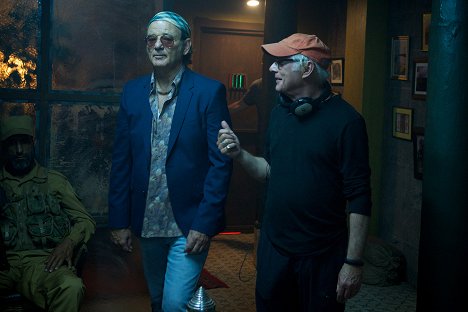 Bill Murray, Barry Levinson - Rock the Kasbah - Tournage