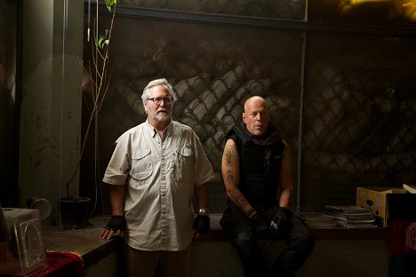 Sean Bobbitt, Bruce Willis - Rock the Kasbah - Bem-Vindo ao Afeganistão - De filmagens