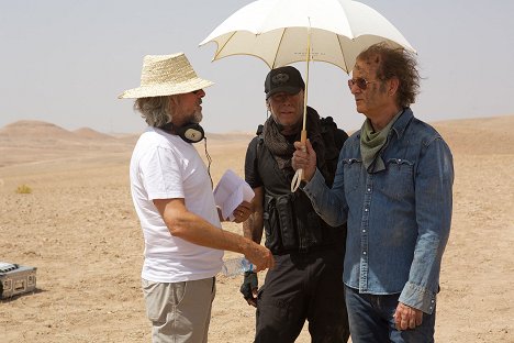 Mitch Glazer, Bruce Willis, Bill Murray - Rock the Kasbah - Dreharbeiten