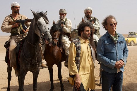 Arian Moayed, Bill Murray - Rock the Kasbah - Dreharbeiten