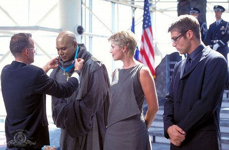 Christopher Judge, Amanda Tapping, Michael Shanks - Csillagkapu - 2010 - Filmfotók