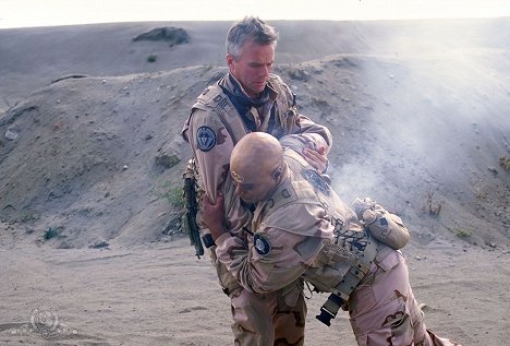 Richard Dean Anderson, Christopher Judge - Stargate SG-1 - Exodus - De la película