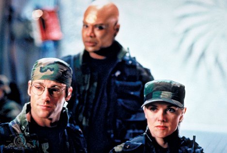 Michael Shanks, Christopher Judge, Amanda Tapping - Hvězdná brána - Pátý člen - Z filmu