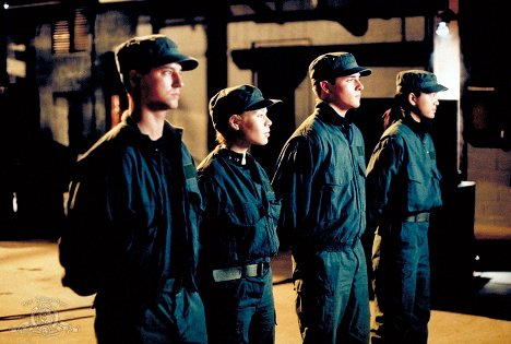 Courtenay J. Stevens, Elisabeth Rosen, David Kopp, Grace Park - Stargate Kommando SG-1 - Bewährungsprobe - Filmfotos